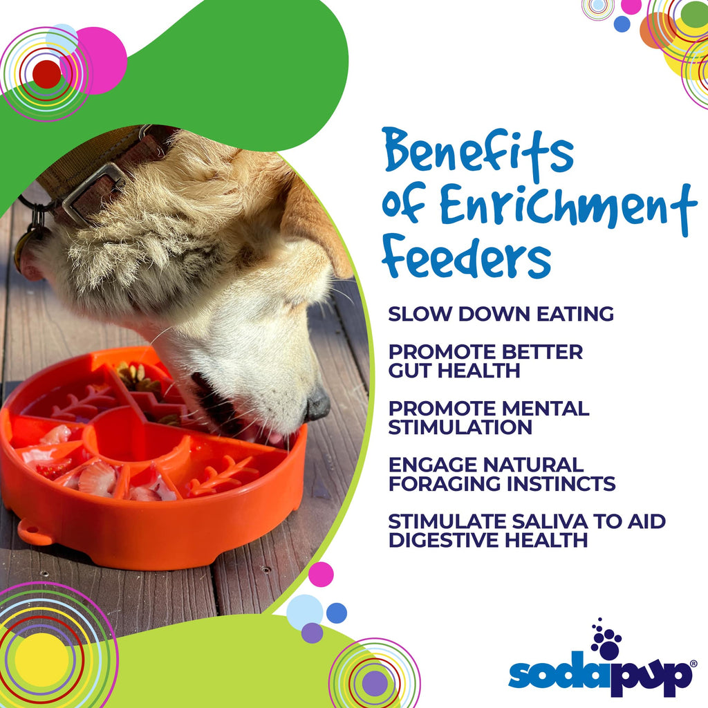 SodaPup Great Outdoors Slow Feeder Bowl
