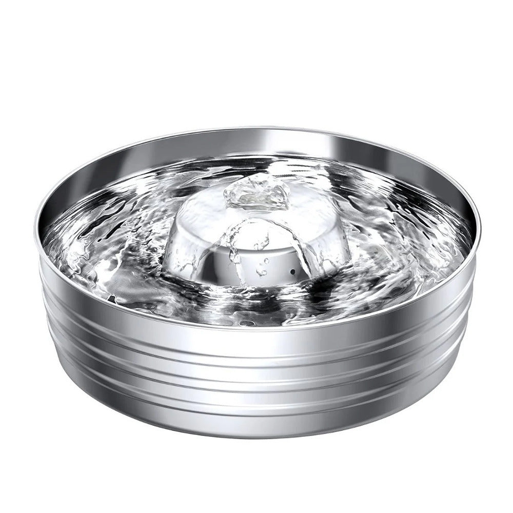 Pawpampered Stainless Steel Pet Water Fountain