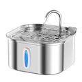 Pawpampered Stainless Steel Pet Water Fountain