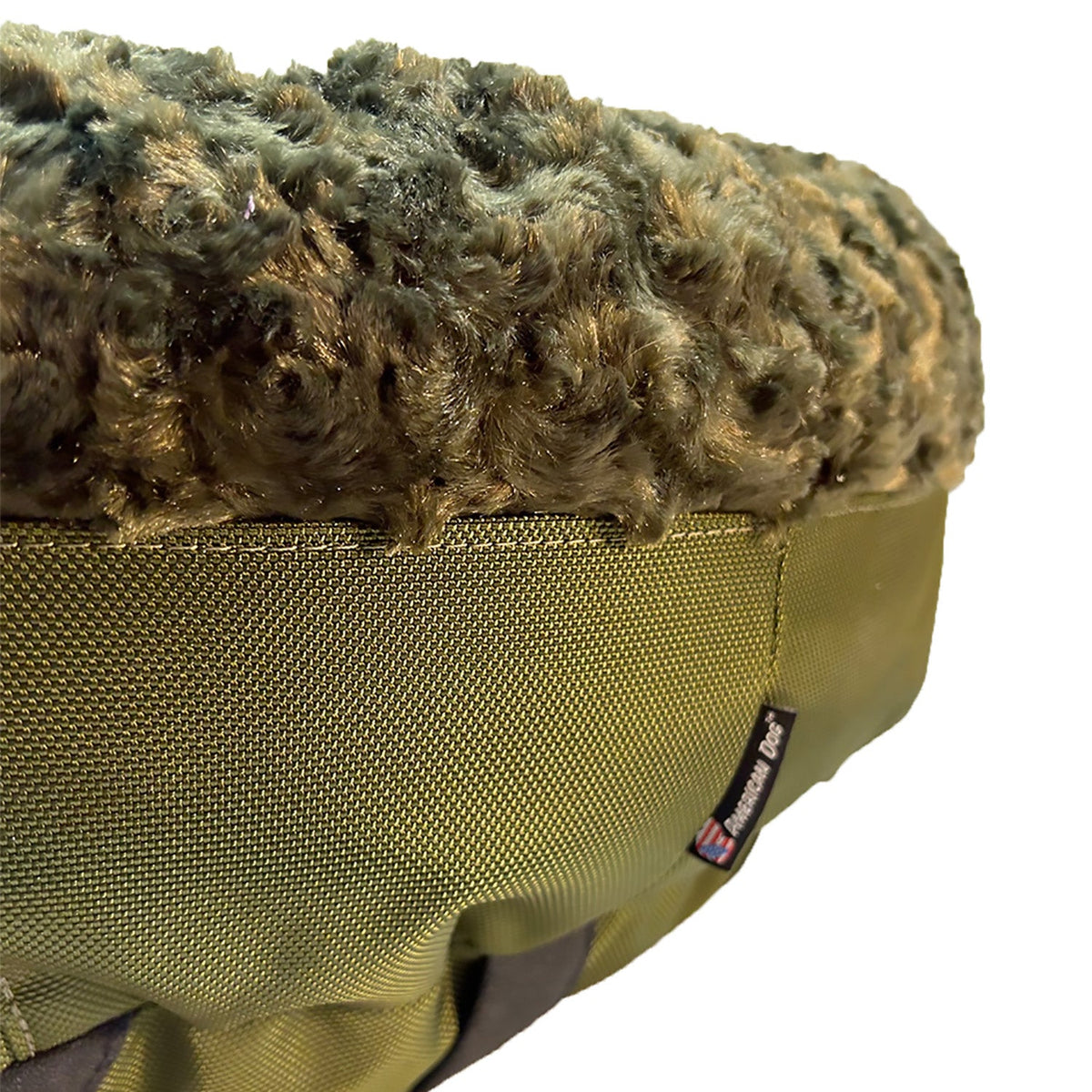 American Dog Furvana Round Bolster Bed