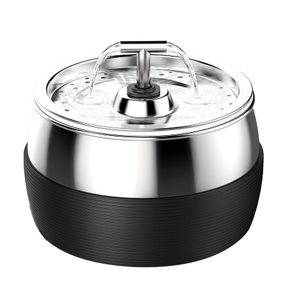 Pawpampered Stainless Steel Pet Water Fountain