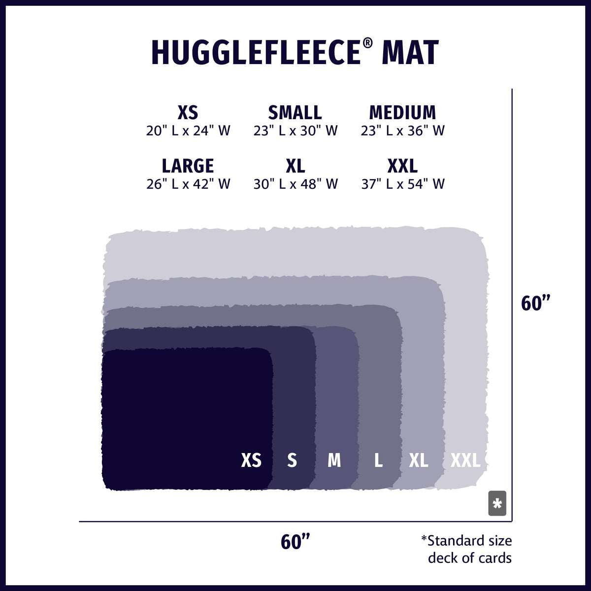 HuggleHounds HuggleFleece Mat Cat & Dog Bed