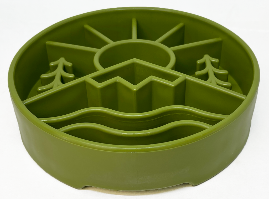 SodaPup Great Outdoors Slow Feeder Bowl