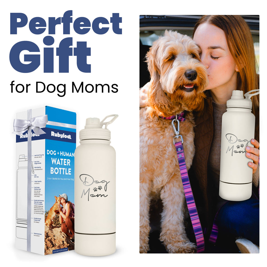 Rubyloo Dog + Human Water Bottle