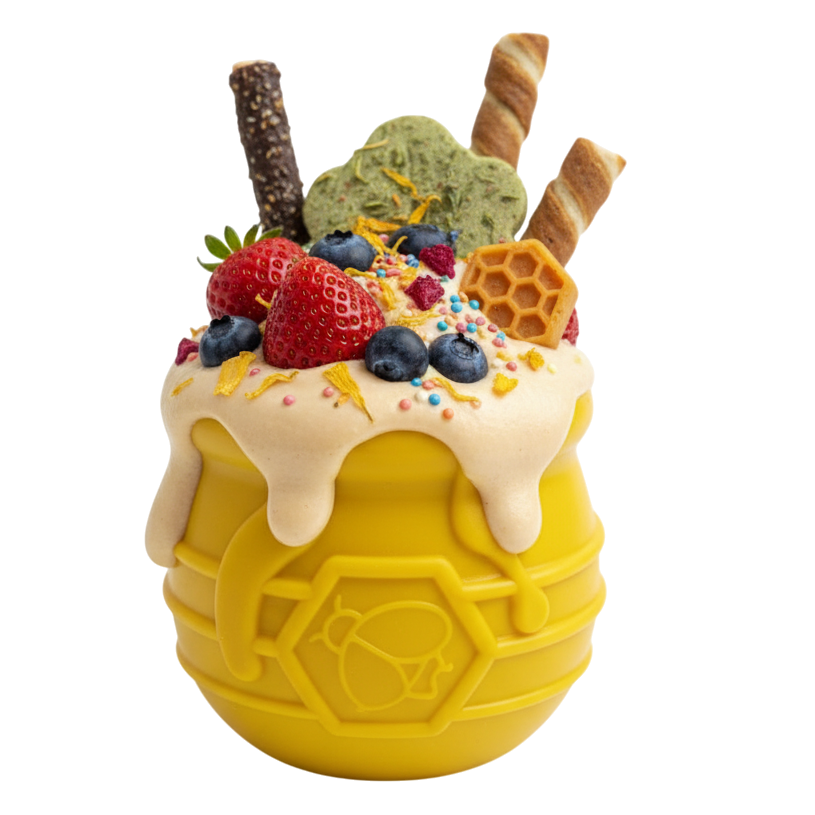 SodaPup Honey Pot Treat Dispenser