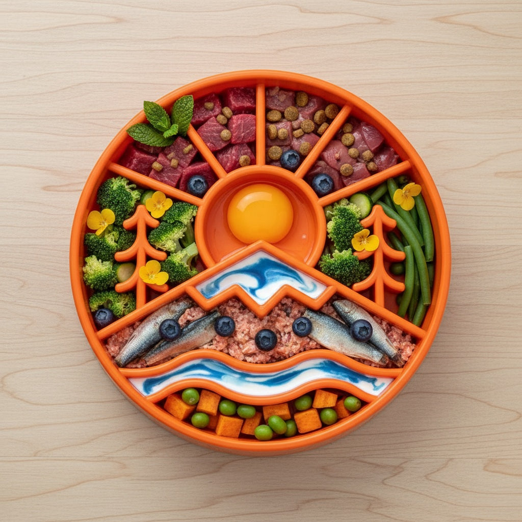 SodaPup Great Outdoors Slow Feeder Bowl