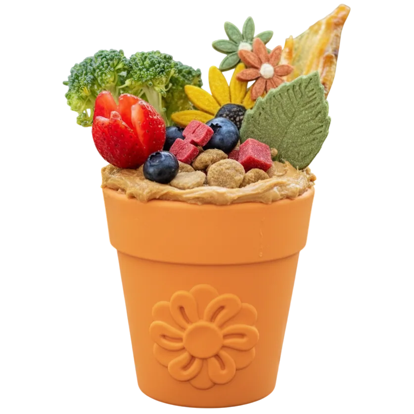 SodaPup Flower Pot Treat Dispenser